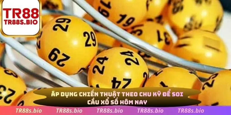Áp dụng chiến thuật theo chu kỳ để soi cầu xổ số hôm nay
