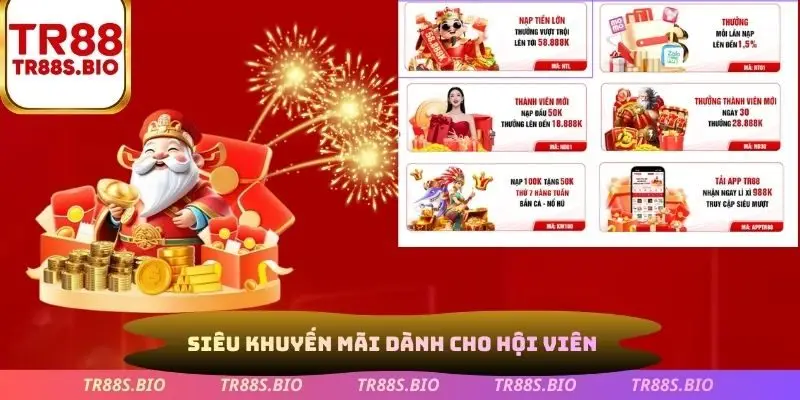Siêu khuyến mãi dành cho hội viên
